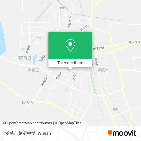 孝感市楚澴中学 map