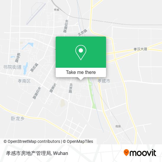 孝感市房地产管理局 map