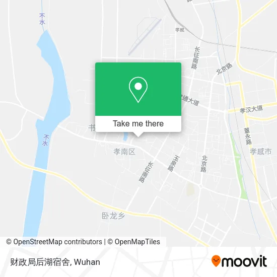 财政局后湖宿舍 map