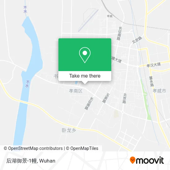 后湖御景-1幢 map