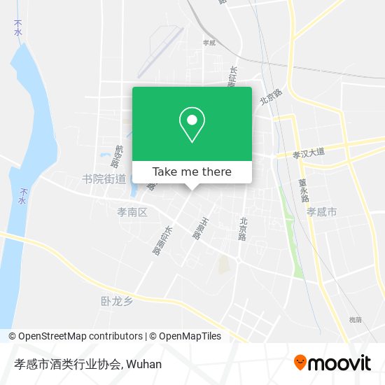孝感市酒类行业协会 map