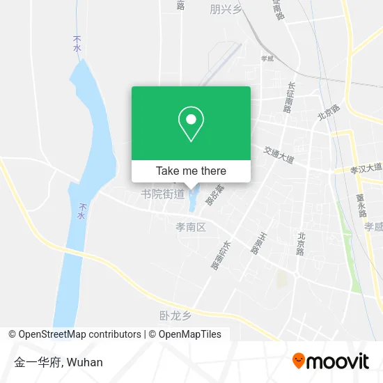金一华府 map