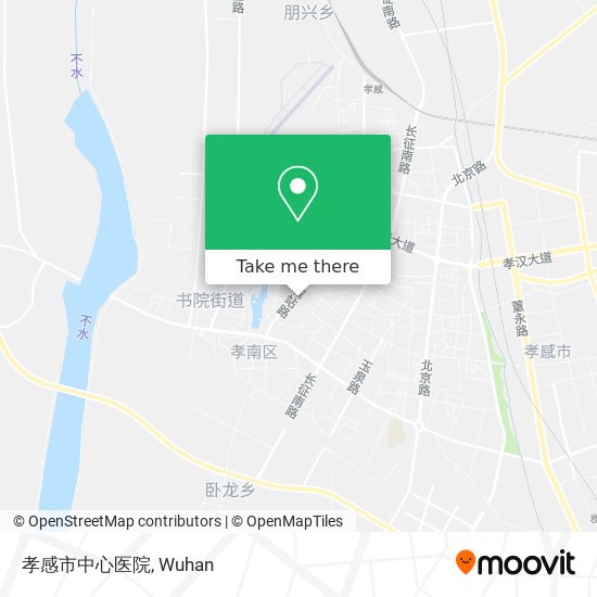 孝感市中心医院 map