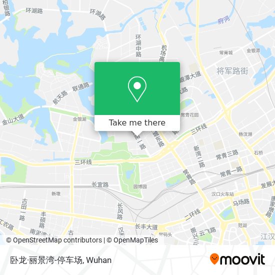 卧龙·丽景湾-停车场 map