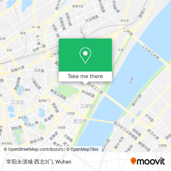 常阳永清城-西北3门 map