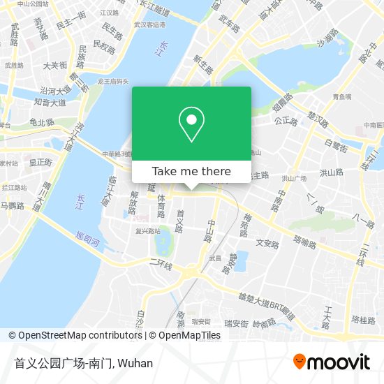 首义公园广场-南门 map