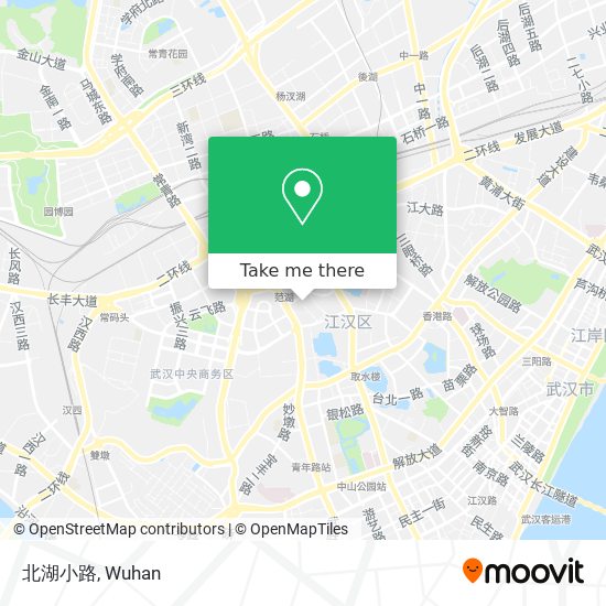北湖小路 map