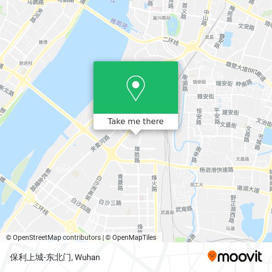 保利上城-东北门 map