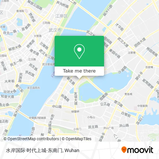 水岸国际·时代上城-东南门 map