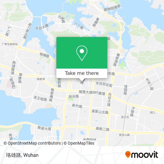 珞雄路 map