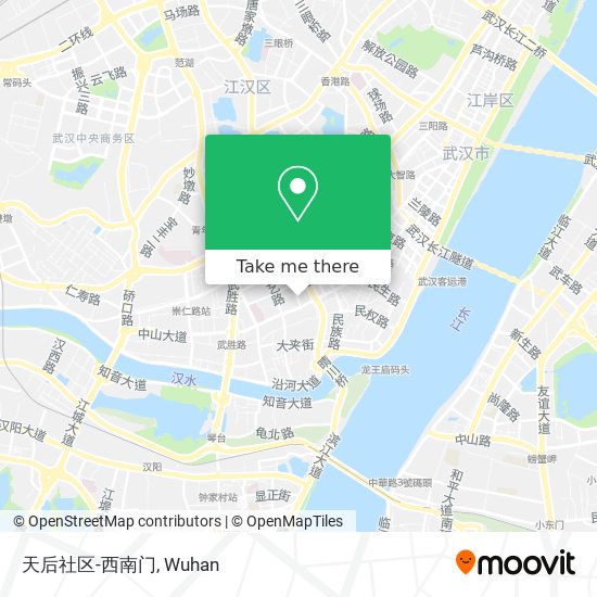 天后社区-西南门 map