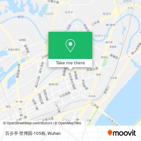 百步亭·世博园-105栋 map