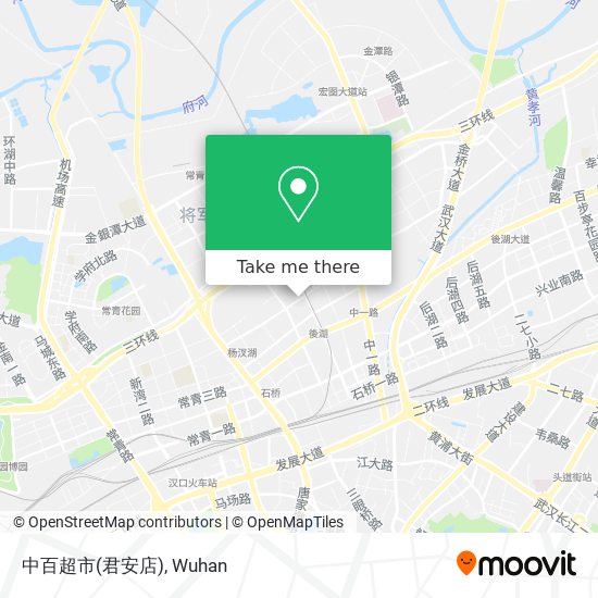 中百超市(君安店) map