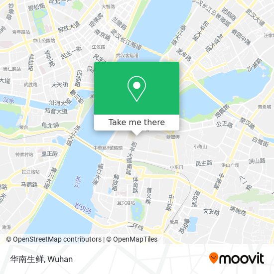 华南生鲜 map