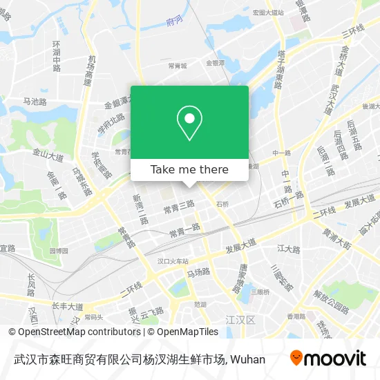 武汉市森旺商贸有限公司杨汊湖生鲜市场 map