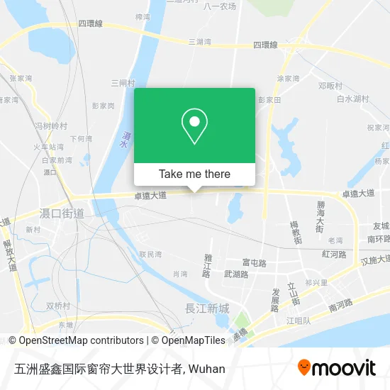 五洲盛鑫国际窗帘大世界设计者 map