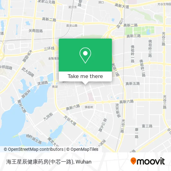 海王星辰健康药房(中芯一路) map