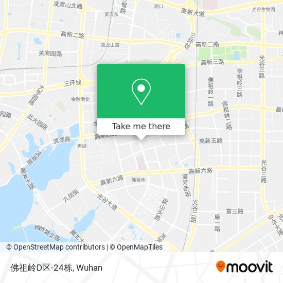 佛祖岭D区-24栋 map