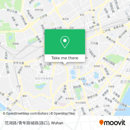 范湖路/青年路辅路(路口) map