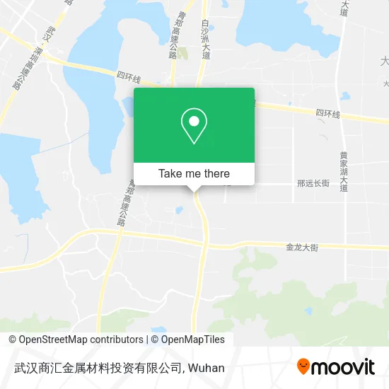 武汉商汇金属材料投资有限公司 map