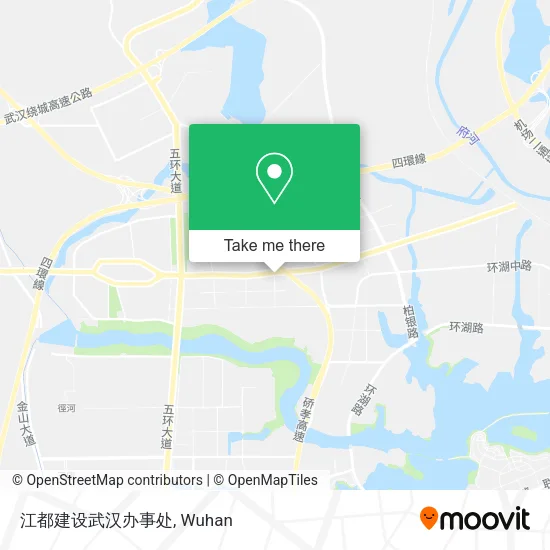 江都建设武汉办事处 map