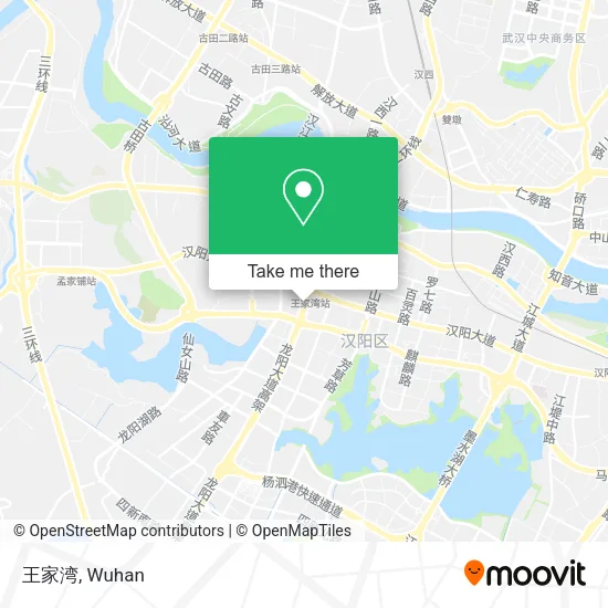 王家湾 map