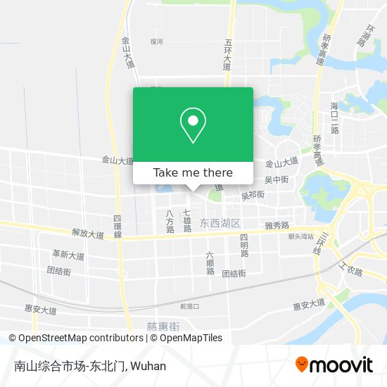 南山综合市场-东北门 map
