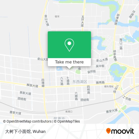 大树下小面馆 map