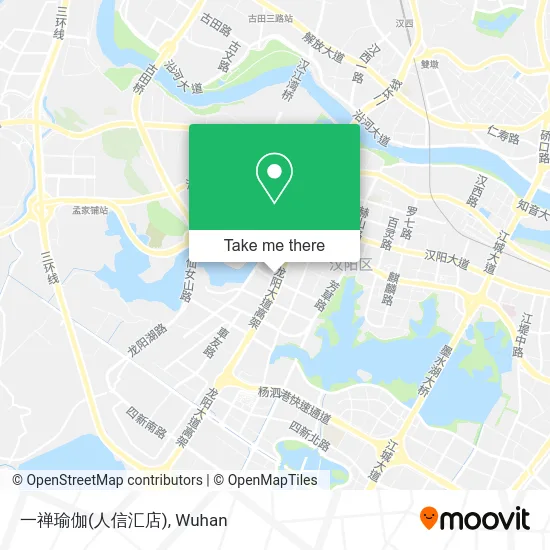 一禅瑜伽(人信汇店) map