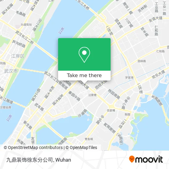 九鼎装饰徐东分公司 map