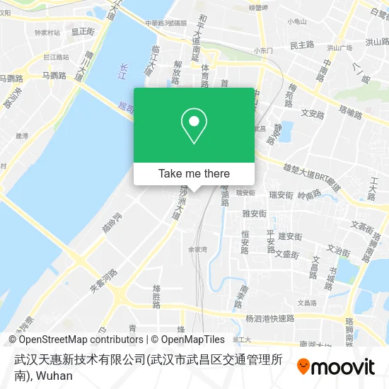 武汉天惠新技术有限公司(武汉市武昌区交通管理所南) map