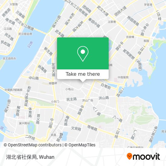 湖北省社保局 map