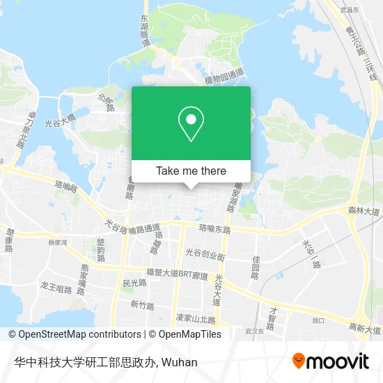 华中科技大学研工部思政办 map