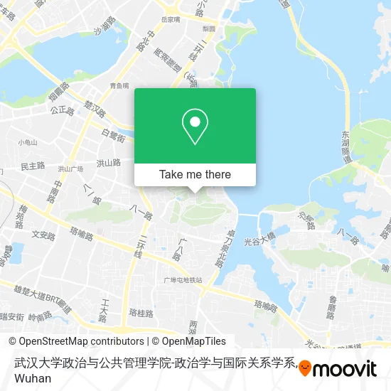 武汉大学政治与公共管理学院-政治学与国际关系学系 map
