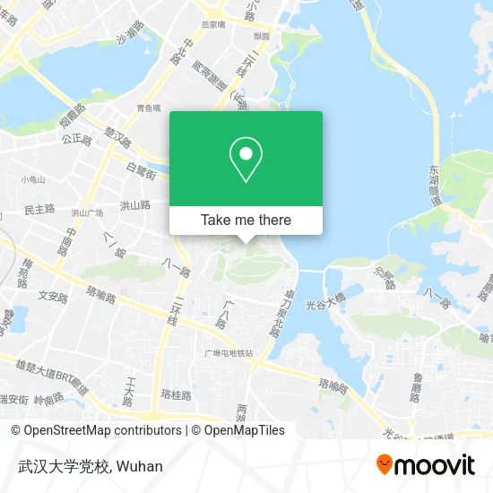 武汉大学党校 map