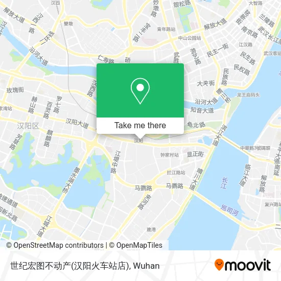 世纪宏图不动产(汉阳火车站店) map