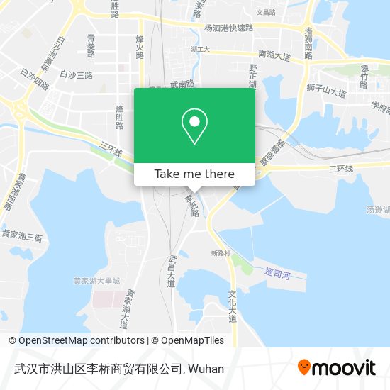 武汉市洪山区李桥商贸有限公司 map