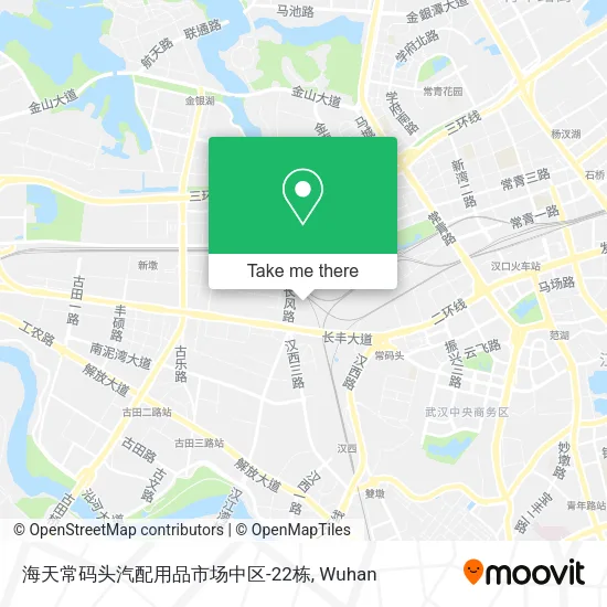 海天常码头汽配用品市场中区-22栋 map