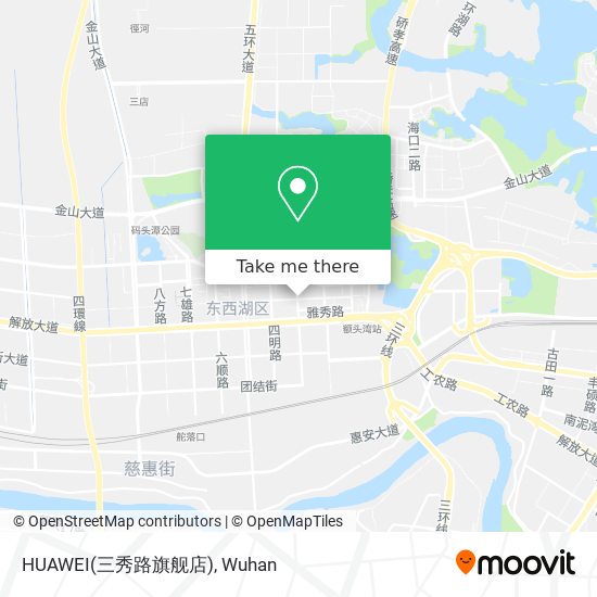 HUAWEI(三秀路旗舰店) map