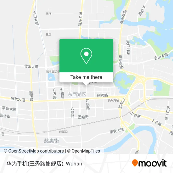 华为手机(三秀路旗舰店) map