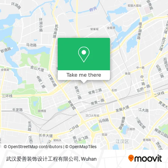 武汉爱善装饰设计工程有限公司 map