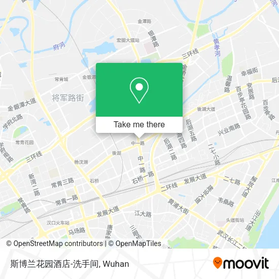 斯博兰花园酒店-洗手间 map