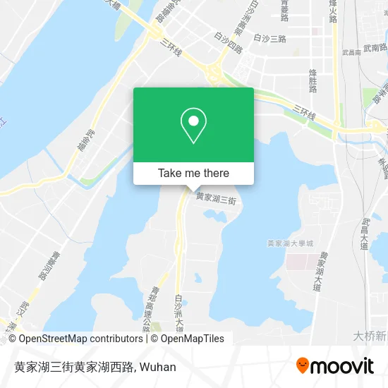 黄家湖三街黄家湖西路 map