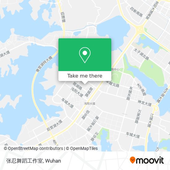 张忍舞蹈工作室 map