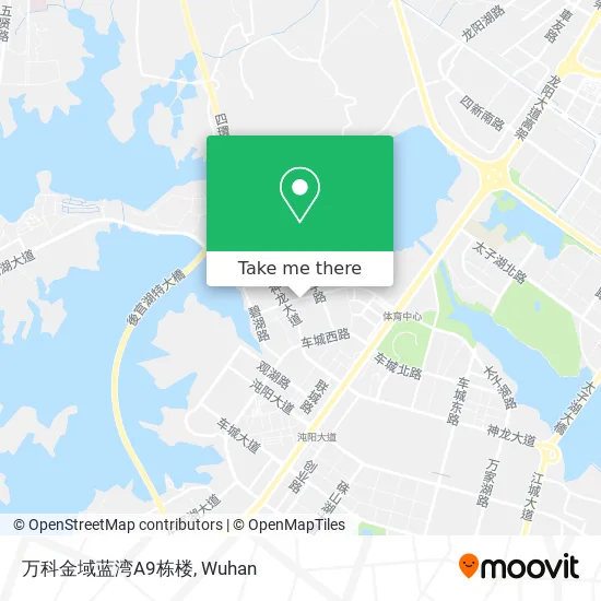 万科金域蓝湾A9栋楼 map