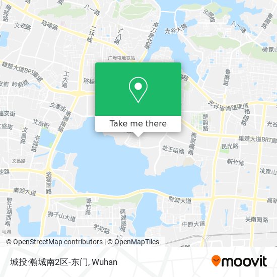 城投·瀚城南2区-东门 map