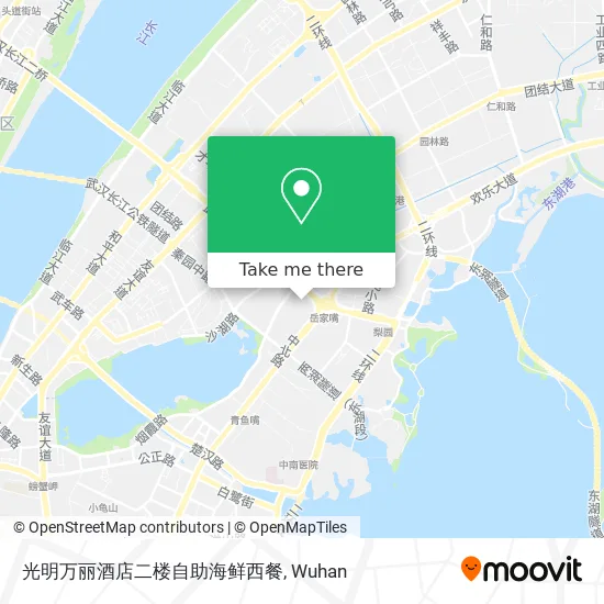 光明万丽酒店二楼自助海鲜西餐 map