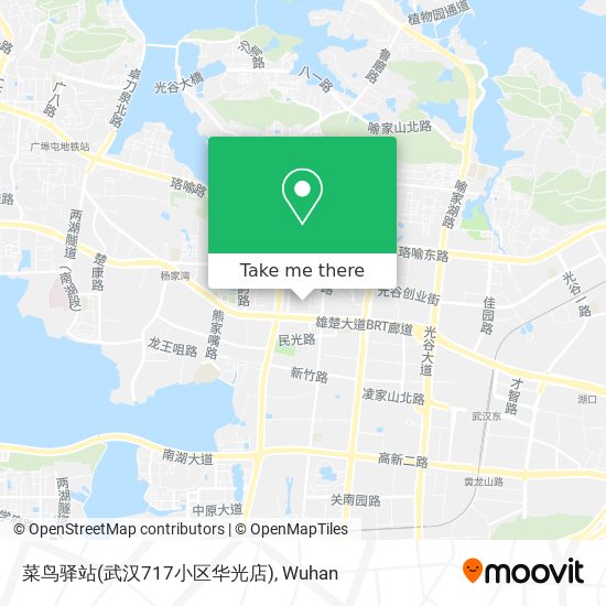 菜鸟驿站(武汉717小区华光店) map