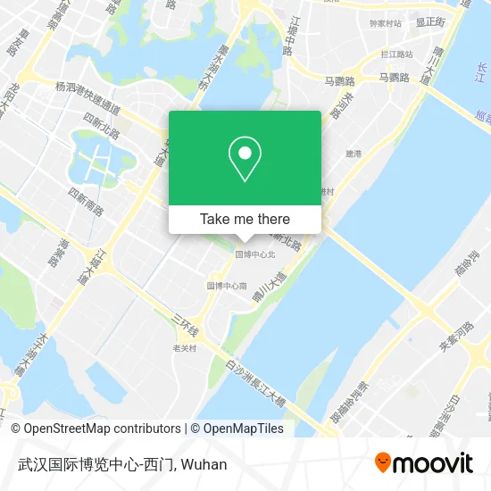 武汉国际博览中心-西门 map