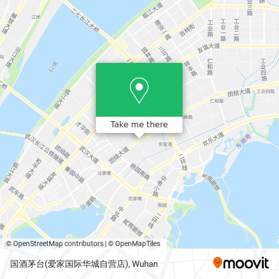 国酒茅台(爱家国际华城自营店) map